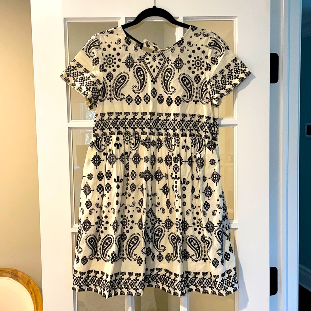 Sea NY empire waist embroidered dress size 2
